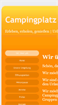 Mobile Screenshot of campingplatz-konstanz.de